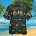 Green Bay Packers Hawaiian Tropical Style - Adult & Kids T-Shirts, Sweatshirts & Hoodies apparel design preview 1