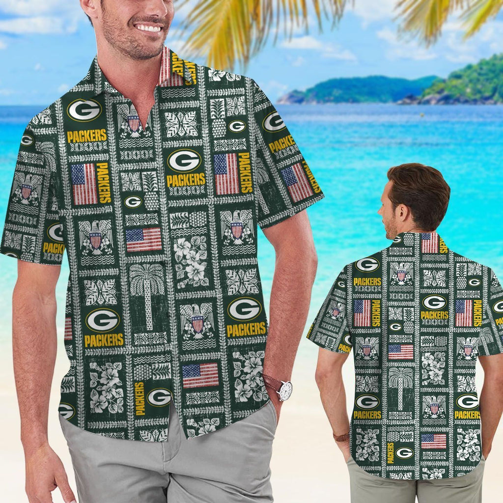 Green Bay Packers Summer Commemorative Short Sleeve - Adult & Kids T-Shirts, Sweatshirts & Hoodies apparel design preview 1