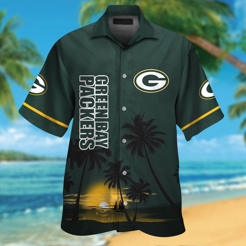 Green Bay Packers Unique Style Hawaiian - Adult & Kids T-Shirts, Sweatshirts & Hoodies apparel design preview 1
