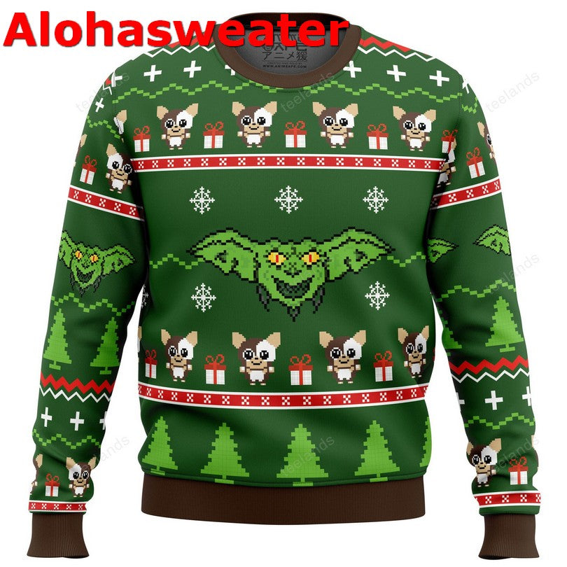 Gremlins Green Ugly Christmas Sweater - Holiday Gift product image