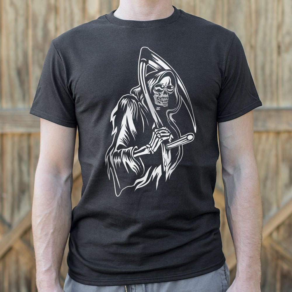 Grin Of The Reaper - Adult & Kids T-Shirts, Sweatshirts & Hoodies apparel design preview 1