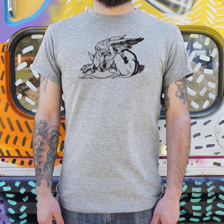 Gryphon From Alice - Adult & Kids T-Shirts, Sweatshirts & Hoodies apparel design preview 1