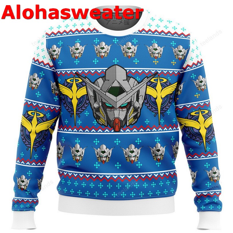 Gundam Anime Ugly Christmas Sweater - Holiday Gift product image 5
