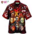 Halloween Horror Movie Characters Blood Scary - Adult & Kids T-Shirts, Sweatshirts & Hoodies apparel design preview 1