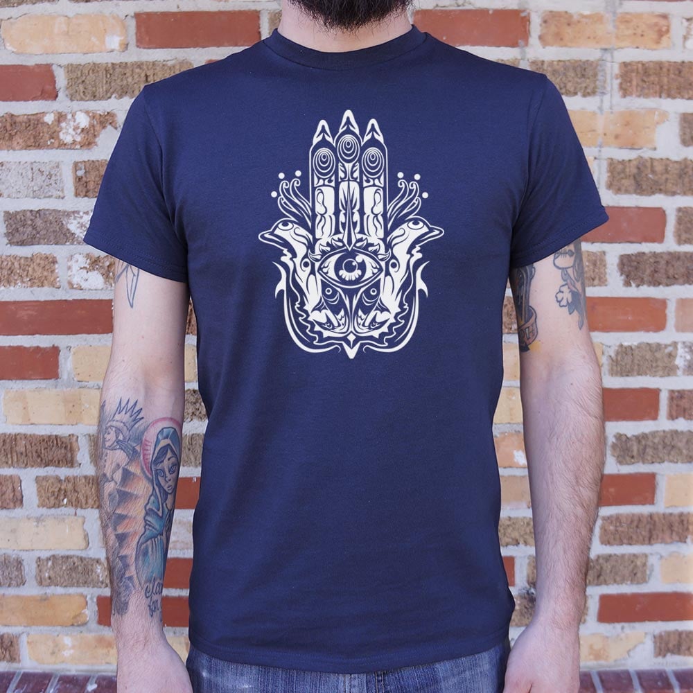 Hamsa Hand - Adult & Kids T-Shirts, Sweatshirts & Hoodies apparel design preview 1