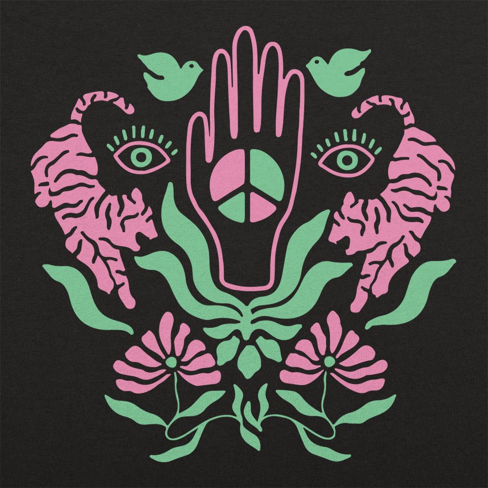 Hand of Peace - Adult & Kids T-Shirts, Sweatshirts & Hoodies apparel design preview 1