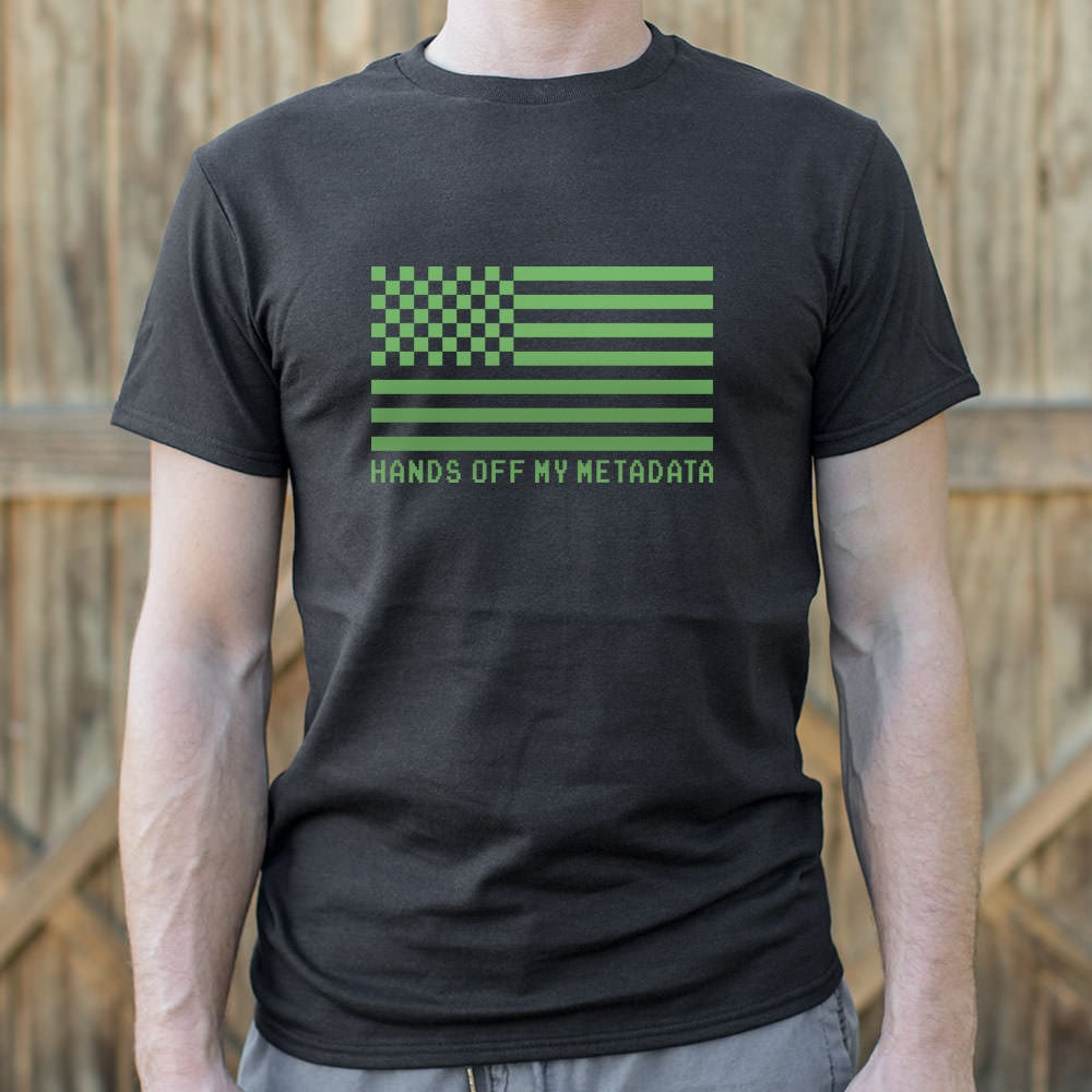 Hands Off My Metadata - Adult & Kids T-Shirts, Sweatshirts & Hoodies apparel design preview 1