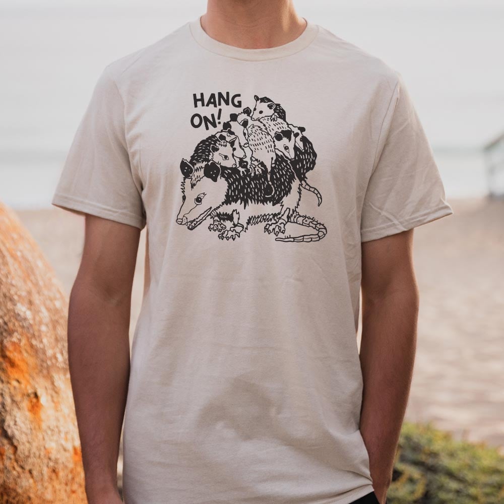 Hang On! - Adult & Kids T-Shirts, Sweatshirts & Hoodies apparel design preview 1