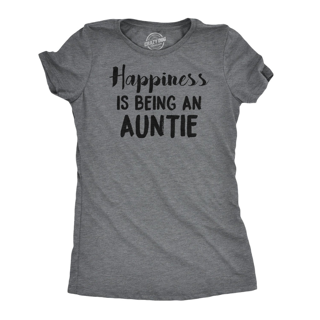 Happiness Is Being Auntie - Adult & Kids T-Shirts, Sweatshirts & Hoodies apparel design preview 1