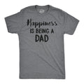 Happiness Is Being Dad - Adult & Kids T-Shirts, Sweatshirts & Hoodies apparel design preview 1