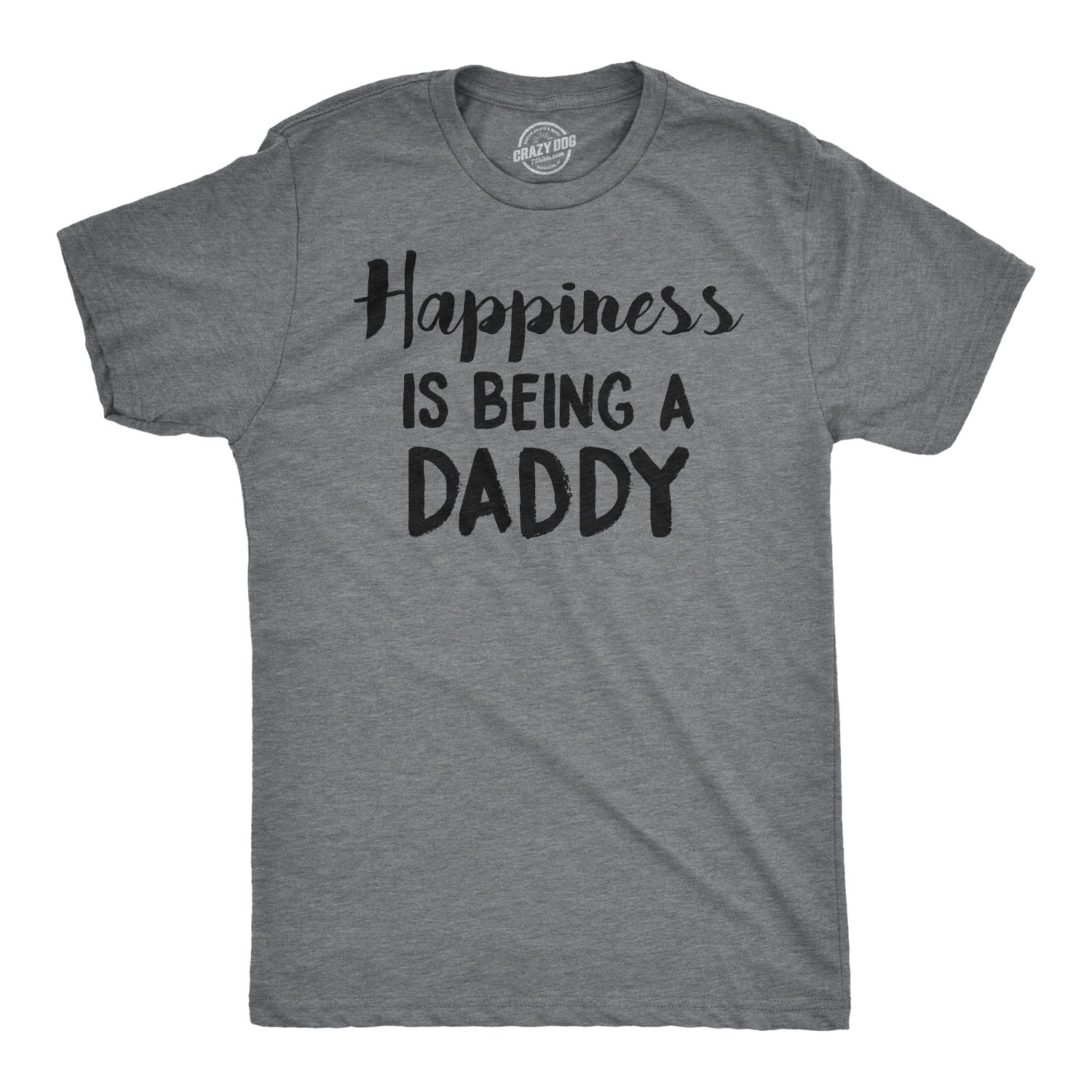 Happiness Is Being Daddy - Adult & Kids T-Shirts, Sweatshirts & Hoodies apparel design preview 1