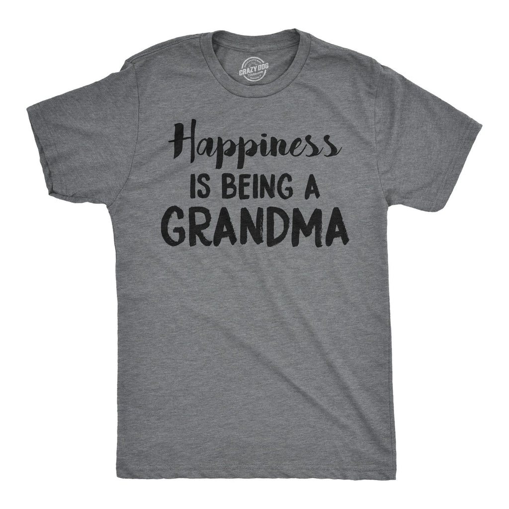 Happiness Is Being Grandma - Adult & Kids T-Shirts, Sweatshirts & Hoodies apparel design preview 1