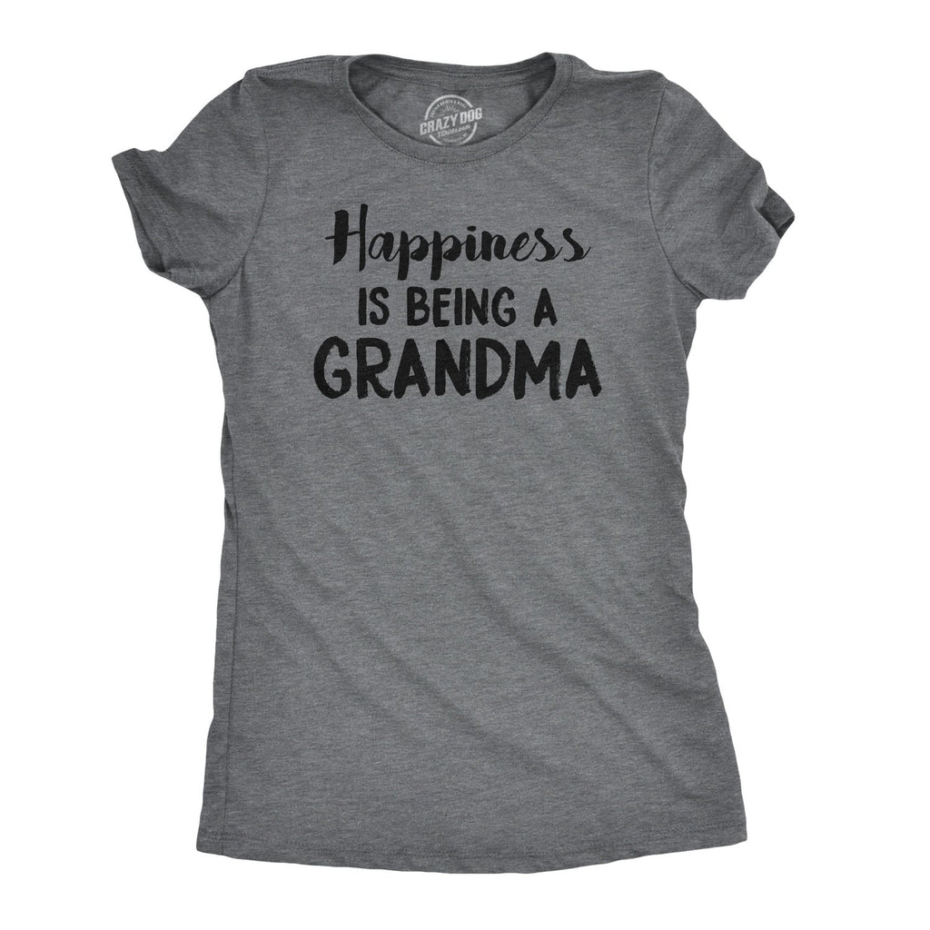Happiness Is Being Grandma - Adult & Kids T-Shirts, Sweatshirts & Hoodies apparel design preview 1