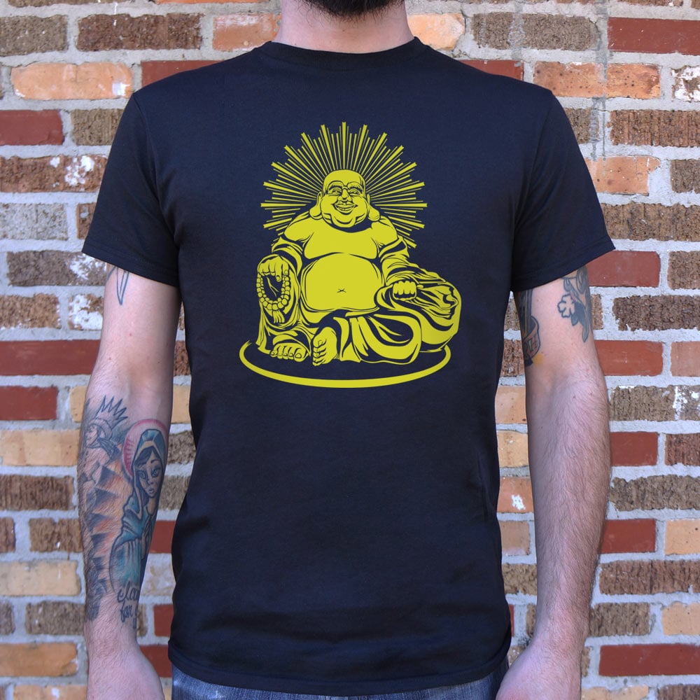 Happy Buddha - Adult & Kids T-Shirts, Sweatshirts & Hoodies apparel design preview 1