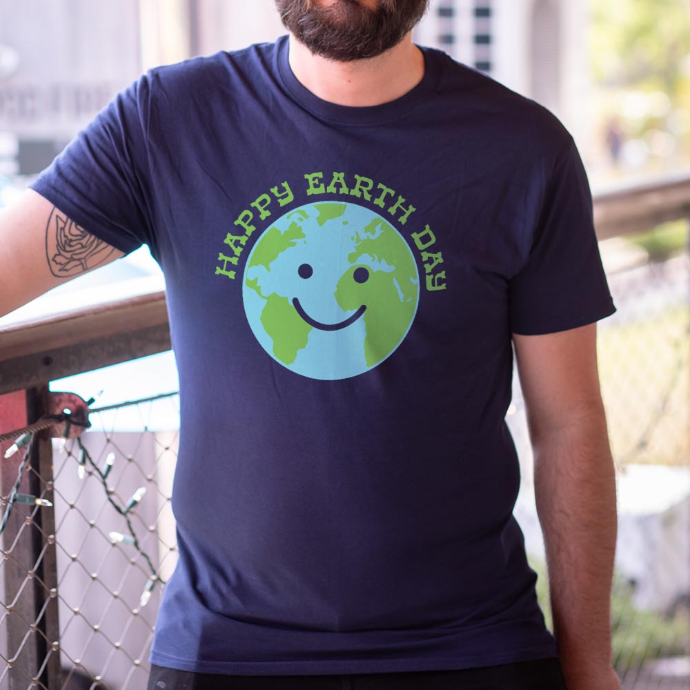 Happy Earth Day - Adult & Kids T-Shirts, Sweatshirts & Hoodies apparel design preview 1