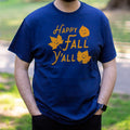 Happy Fall Y'all - Adult & Kids T-Shirts, Sweatshirts & Hoodies apparel design preview 1