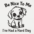 Hard Day Puppy - Adult & Kids T-Shirts, Sweatshirts & Hoodies apparel design preview 1
