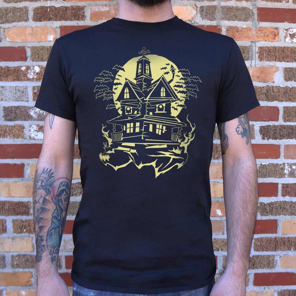Haunted House - Adult & Kids T-Shirts, Sweatshirts & Hoodies apparel design preview 1