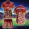 Hawaiian Design Arizona Cardinals Collection Short - Adult & Kids T-Shirts, Sweatshirts & Hoodies apparel design preview 1