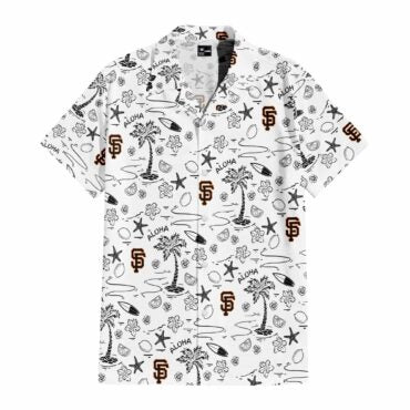 San Francisco Giants Aloha Paradise Hawaiian - Adult & Kids T-Shirts, Sweatshirts & Hoodies apparel design preview 1