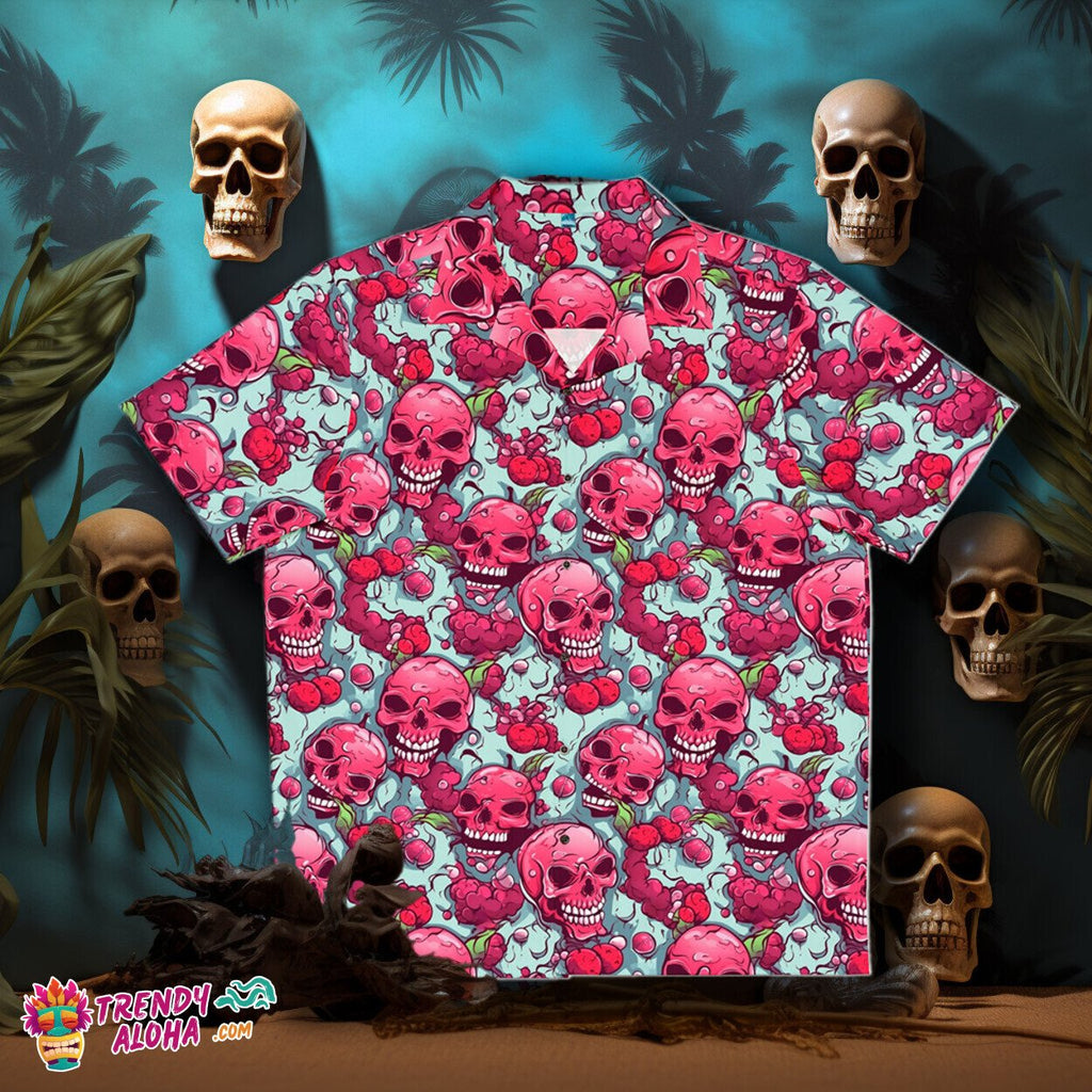Hawaiian Zombie Brains Horror Tropical Monsters Aloha - Adult & Kids T-Shirts, Sweatshirts & Hoodies apparel design preview 1