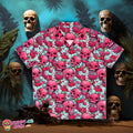 Hawaiian Zombie Brains Horror Tropical Monsters Aloha - Adult & Kids T-Shirts, Sweatshirts & Hoodies apparel design preview 1