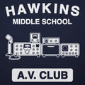 Hawkins AV Club - Adult & Kids T-Shirts, Sweatshirts & Hoodies apparel design preview 1
