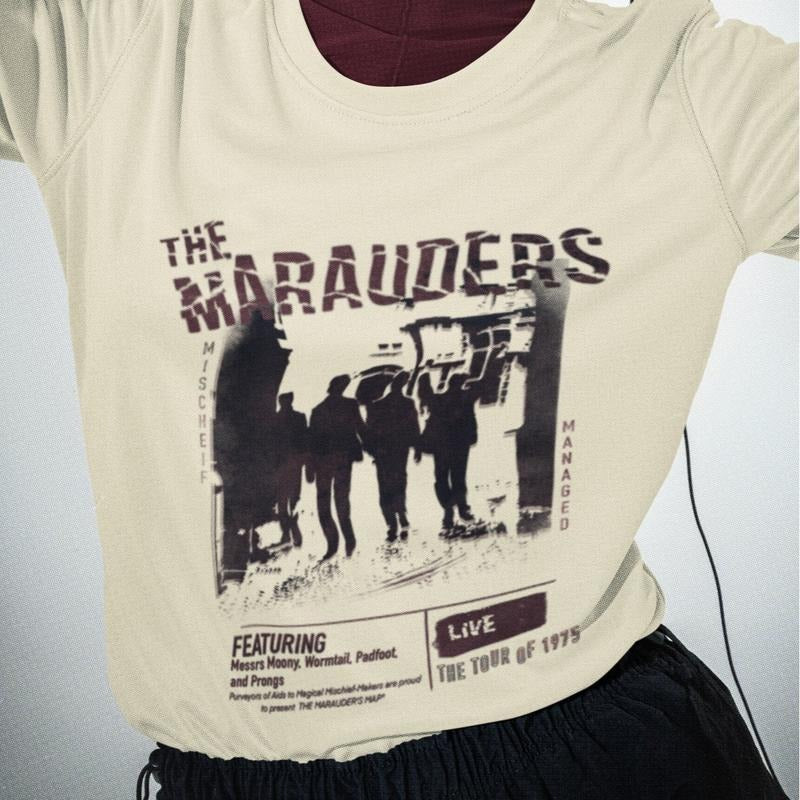 He Marauders Mischief Tour 1978 Him Her Era Bookish - Adult & Kids T-Shirts, Sweatshirts & Hoodies apparel design preview 1