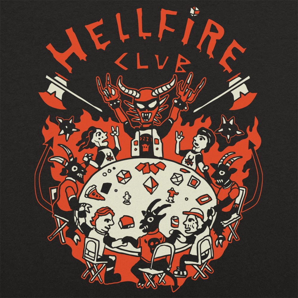 Hellfire Club - Adult & Kids T-Shirts, Sweatshirts & Hoodies apparel design preview 1