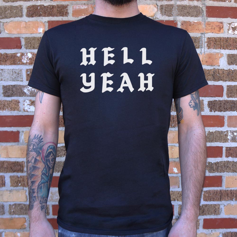 Hell Yeah - Adult & Kids T-Shirts, Sweatshirts & Hoodies apparel design preview 1
