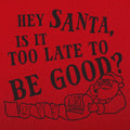 Hey Santa - Adult & Kids T-Shirts, Sweatshirts & Hoodies apparel design preview 1