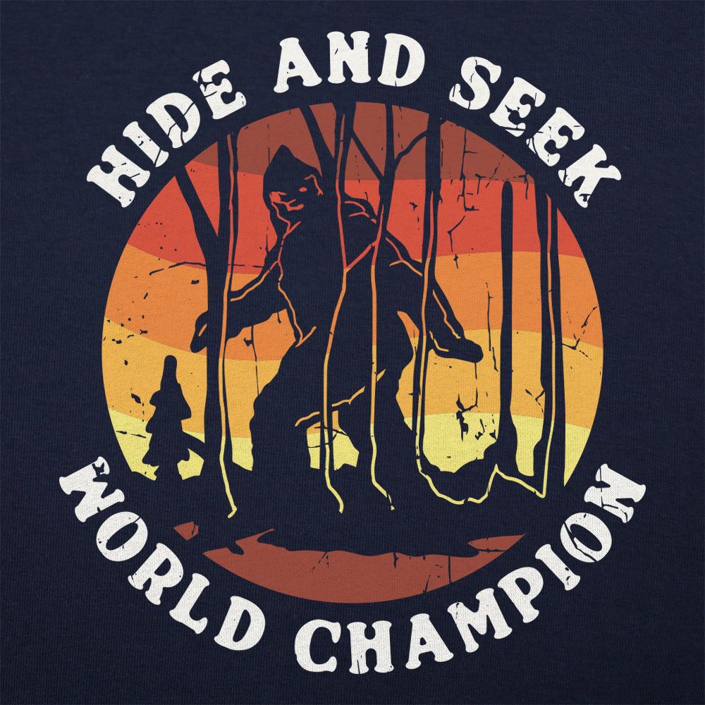 Hide and Seek Champ Full Color - Adult & Kids T-Shirts, Sweatshirts & Hoodies apparel design preview 1