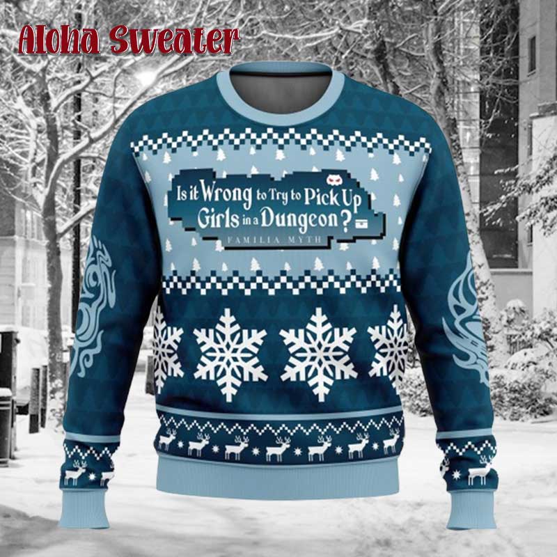 Bojack Horseman Xmas Pattern Ugly Christmas Sweater - Holiday Gift product image 2
