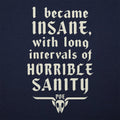 Horrible Sanity - Adult & Kids T-Shirts, Sweatshirts & Hoodies apparel design preview 1