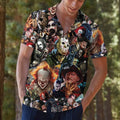 Horror Halloween Trendy Hawaiian - Adult & Kids T-Shirts, Sweatshirts & Hoodies apparel design preview 1
