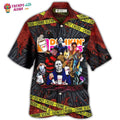 Horror Movie Characters Funny Hawaiian Trendy Aloha - Adult & Kids T-Shirts, Sweatshirts & Hoodies apparel design preview 1