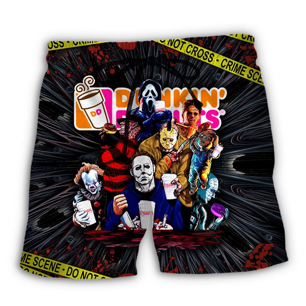Horror Movie Characters Funny Trendy Aloha Hawaiian - Adult & Kids T-Shirts, Sweatshirts & Hoodies apparel design preview 1