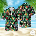 Horror Movie Characters Hawaiian Collection - Adult & Kids T-Shirts, Sweatshirts & Hoodies apparel design preview 1