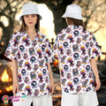 Horror Movies Neon Halloween Characters Killer Aloha - Adult & Kids T-Shirts, Sweatshirts & Hoodies apparel design preview 1