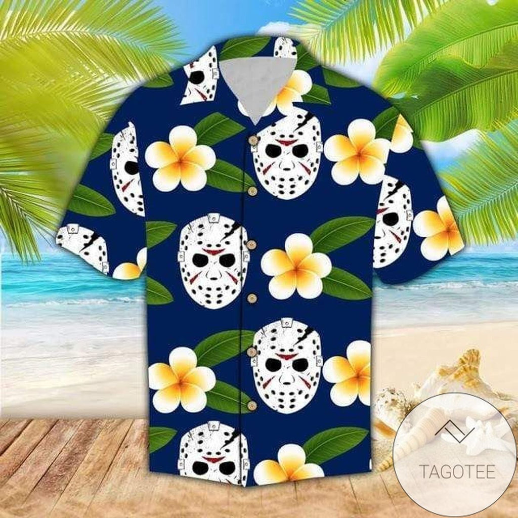 Horror Night Out With Jackson Voorhees Halloween - Adult & Kids T-Shirts, Sweatshirts & Hoodies apparel design preview 1