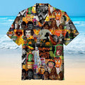 Horror Scary Halloween Carving Party Trendy Hawaiian - Adult & Kids T-Shirts, Sweatshirts & Hoodies apparel design preview 1