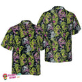 Horror Zombie Head Hawaiian - Adult & Kids T-Shirts, Sweatshirts & Hoodies apparel design preview 1