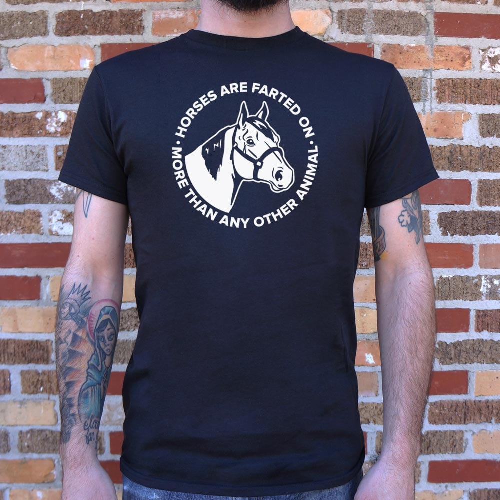 Horse Farts - Adult & Kids T-Shirts, Sweatshirts & Hoodies apparel design preview 1