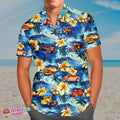Hot Rod Collage for Car Lovers' Summer Vibe Hawaiian - Adult & Kids T-Shirts, Sweatshirts & Hoodies apparel design preview 1