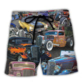 Hot Rod Diner Car Show Trendy Aloha Hawaiian Beach - Adult & Kids T-Shirts, Sweatshirts & Hoodies apparel design preview 1
