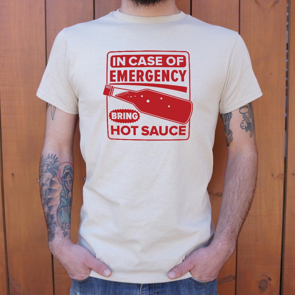 Hot Sauce Emergency - Adult & Kids T-Shirts, Sweatshirts & Hoodies apparel design preview 1