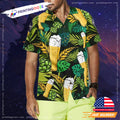 Houblon Flower And Barley Hawaiian - Adult & Kids T-Shirts, Sweatshirts & Hoodies apparel design preview 1