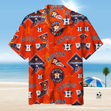Houston Astros Champion Glory Hawaiian - Adult & Kids T-Shirts, Sweatshirts & Hoodies apparel design preview 1