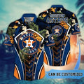 Houston Astros Custom Floral Vibes Hawaiian - Adult & Kids T-Shirts, Sweatshirts & Hoodies apparel design preview 1