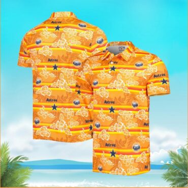 Houston Astros Sunset Breeze Hawaiian - Adult & Kids T-Shirts, Sweatshirts & Hoodies apparel design preview 1